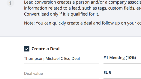 Teamgate Lead Conversion Advantage